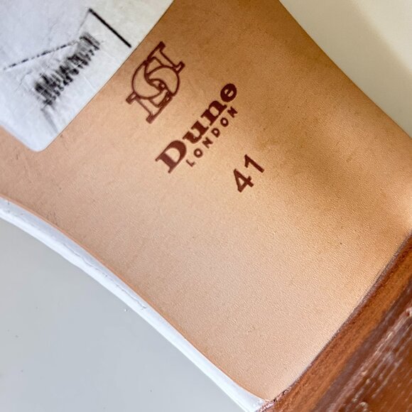 Dune London Lilley Raffia Woven Mules Sz 41 - Picture 4 of 7